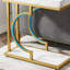 Table d'appoint en forme de C