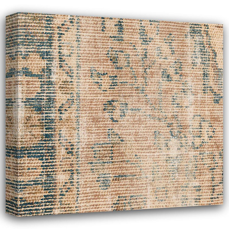 Art sur toile tendue par Orren Ellis Barnes, Victor, titre: Textile délavé III, H 20 po x l 20 po
