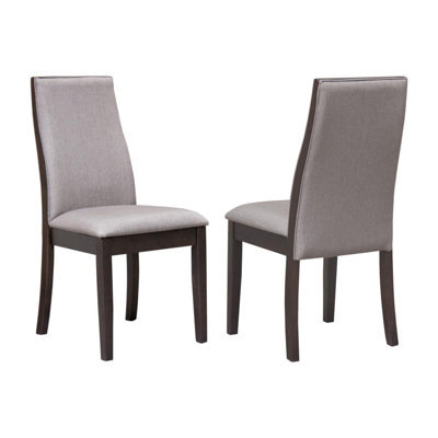 Ensemble de 2 chaises de salle à manger rembourrées