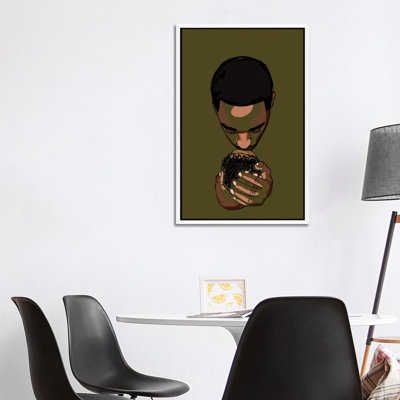 Daddy’s Baby II - Green by NoelleRx - Print on Canvas
