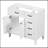 36Inch Bathroom Vanity Base Only-885098684