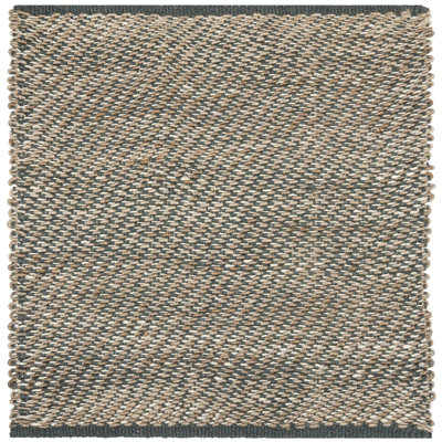 Auckland Handmade Flatweave Jute/Sisal Brown Area Rug