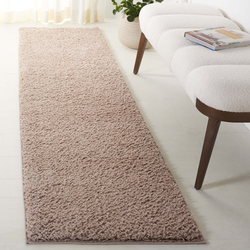 Santalaris Performance Solid Color Rug, Runner 2'2" x 8'