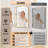 Modern Rounded Corner Rectangle Bathroom Vanity Mirror for Over Sink Framed French Cleat Mounted Wall Mirror-62790988-55255407-62790984