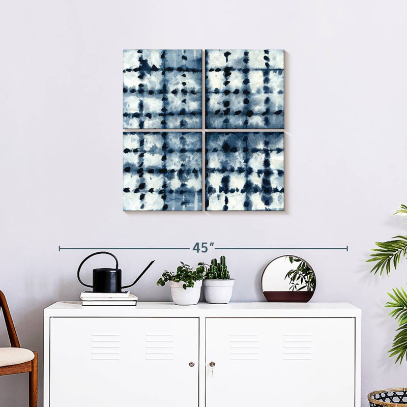 Avery Shibori Patchwork, 26" H x 26" W