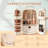 12L Portable Skincare Fridge with LED Display for Beauty, Makeup, Cosmetics-112236362