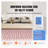 30 Sq. Ft. Electric Radiant Floor Heating Mat Kit with Digital Programmable Thermostat and Floor Sensor