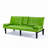 67'' Pillow Arm Sleeper Sofa With Cup Holders-114222267
