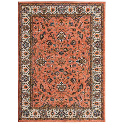 Tapis traditionnel Artez couleur saumon
