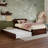 Ause Solid Wood Platform Bed with Matching Trundle-380814965-380814969