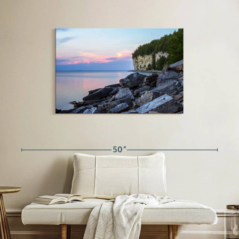 Alvord Fayette State Park Cliffs, 26" H x 39" W