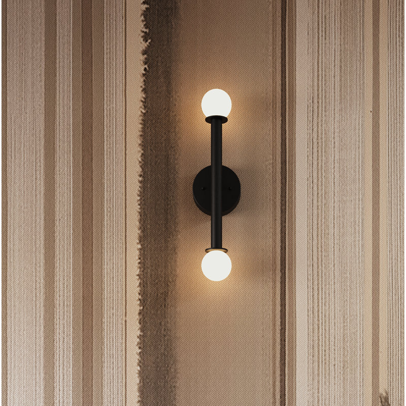 LED Sconce - Black, Black
