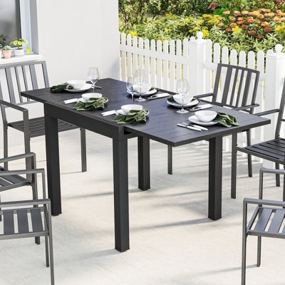 Outsunny Extending Garden Table