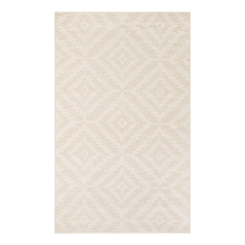 Sabrina Soto Zigzag Indoor/Outdoor Rug, Rectangle 5'1" x 8'