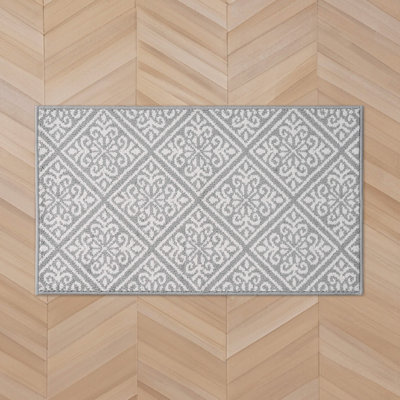 Austell Machine Woven Synthetic Geometric Area Rug