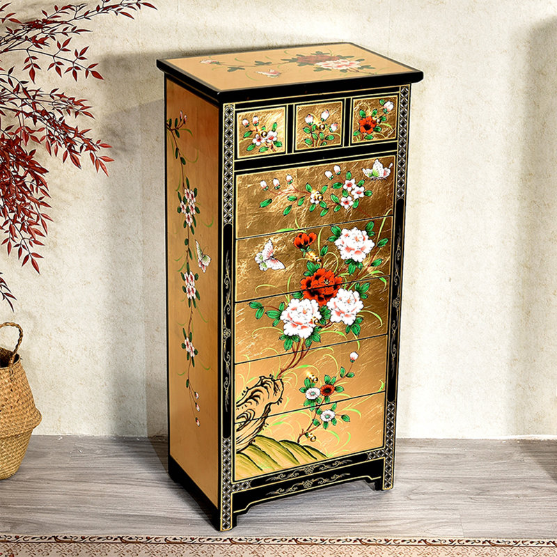American eight bucket cabinet side cabinet
