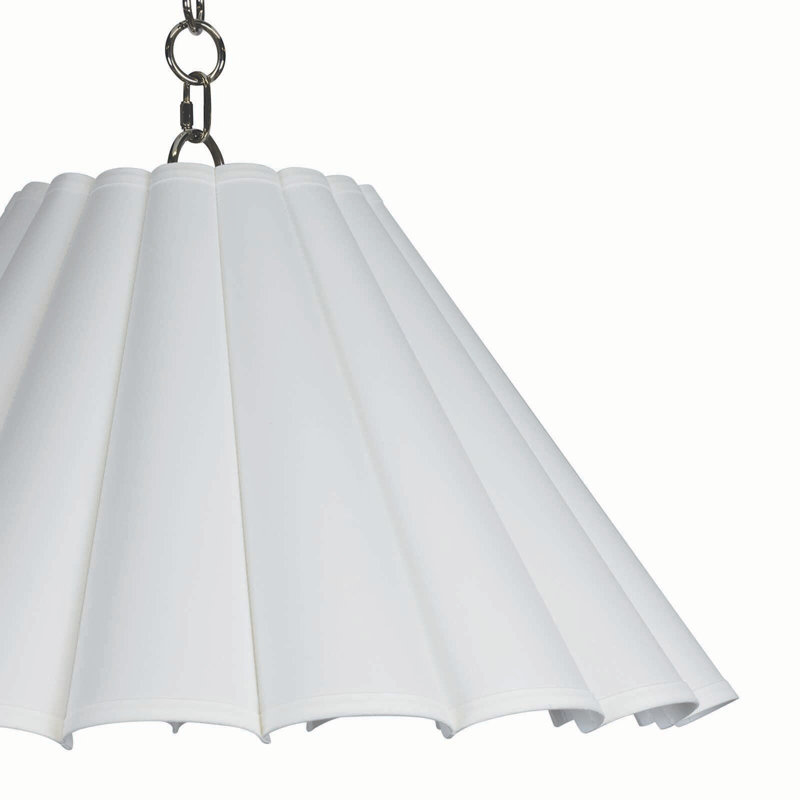 Allison Pendant Large (Natural Brass), Polished Nickel