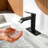 Single-Hole Single-Handle Bathroom Faucet With Drain Assembly-122282123