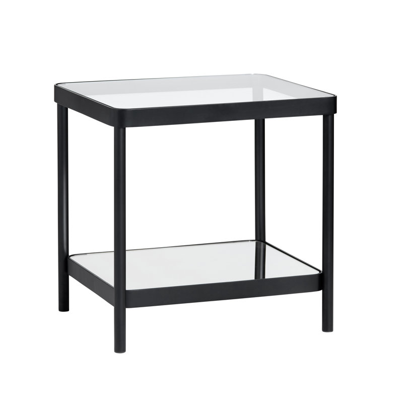 Lorelei Square Accent_End Table, Black