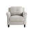 Lourdez 33.9" Curved Arm Tufted Back Armchair-1935560596