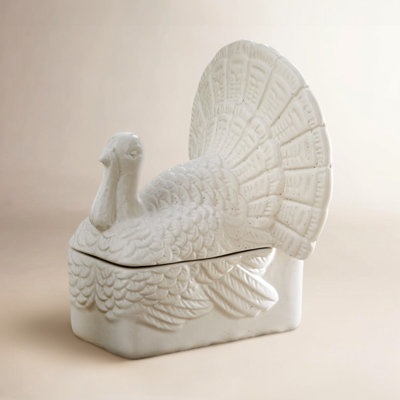 Turkey Butter Dish