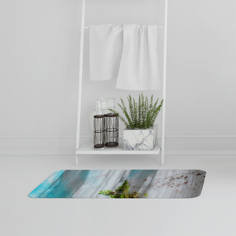 Jaquelin Memory Foam Non-Slip Bath Mat