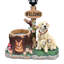 Mignon pot de fleurs pour le jardin Labrador