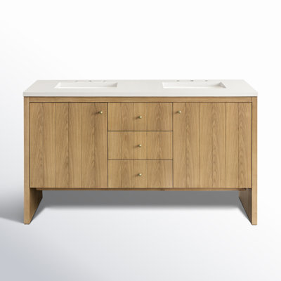 Hudson 60'' W Double Vanity