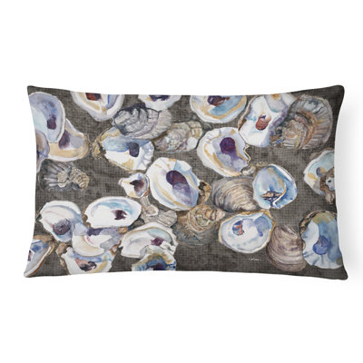 Oysters Indoor/Outdoor Throw Pillow