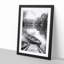 Docked Rowing Boat in the Mountains - Picture Frame Graphic Art Print-55734084-55734090