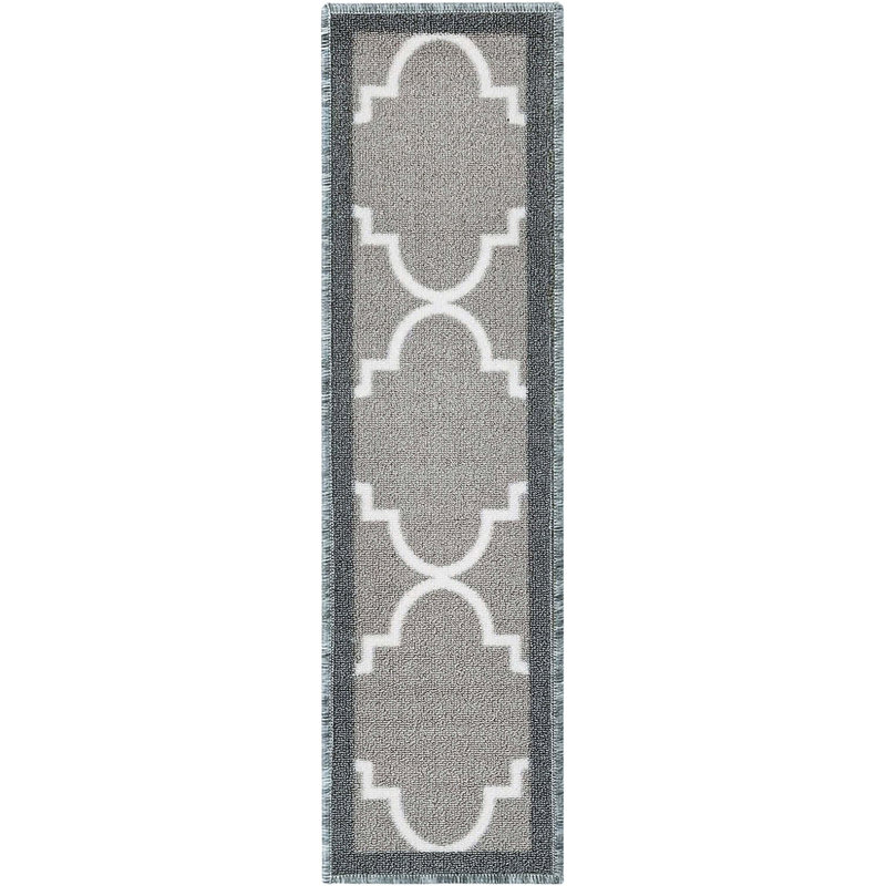 Tapis d'escalier antidérapant Gioanna Brooklyn, Gris