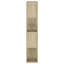 Cashden 124.5cm H x 100cm W Library Bookcase-1454433137