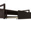 Lit de jour extensible avec couchette, lit de jour en bois avec couchette-1352851032