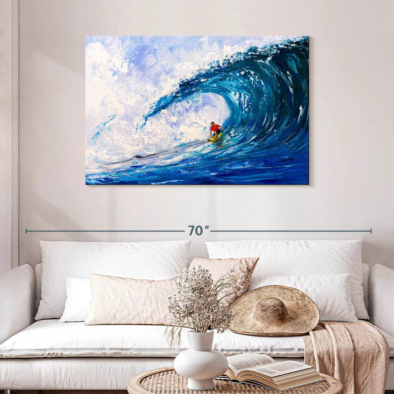Senne Surfer, 30" H x 45" W