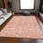Premium Machine Washable Prisco Coral Rug-1231047303