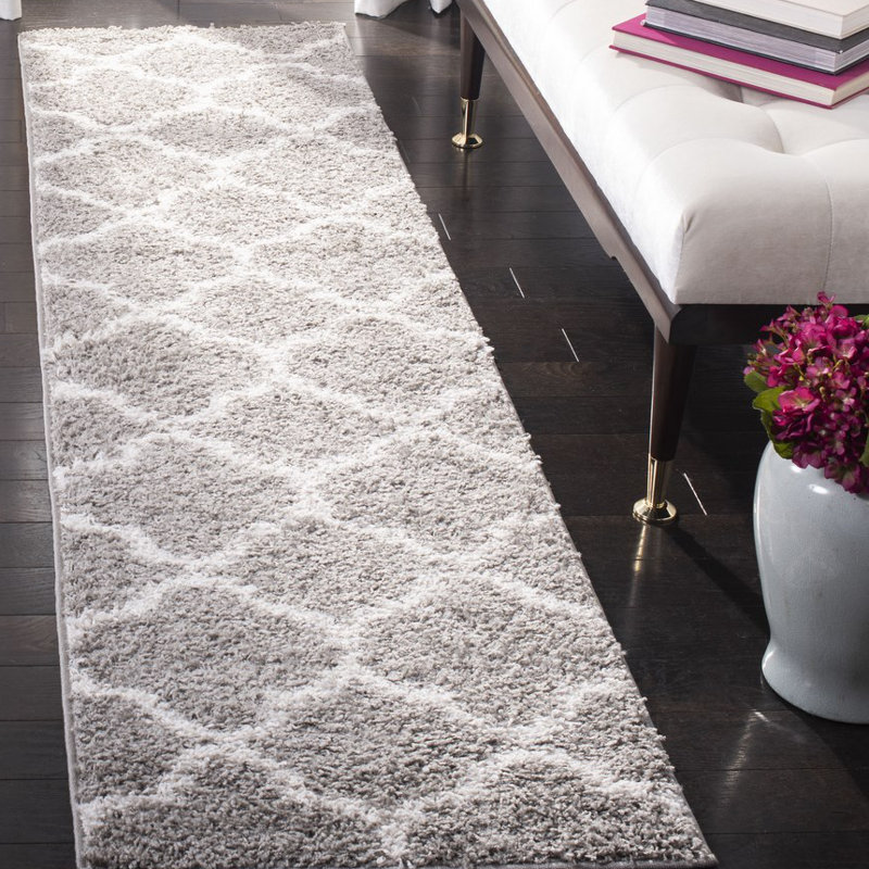 Baret Geometric Area Rug, Runner 61 x 244 cm