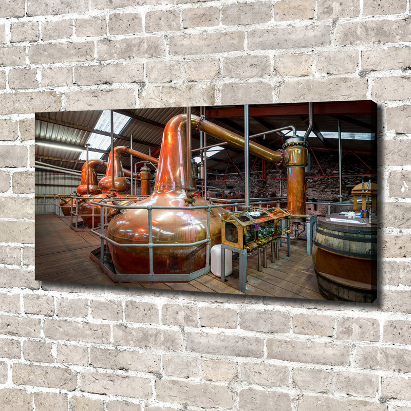 Brewhouse - Wrapped Canvas Print