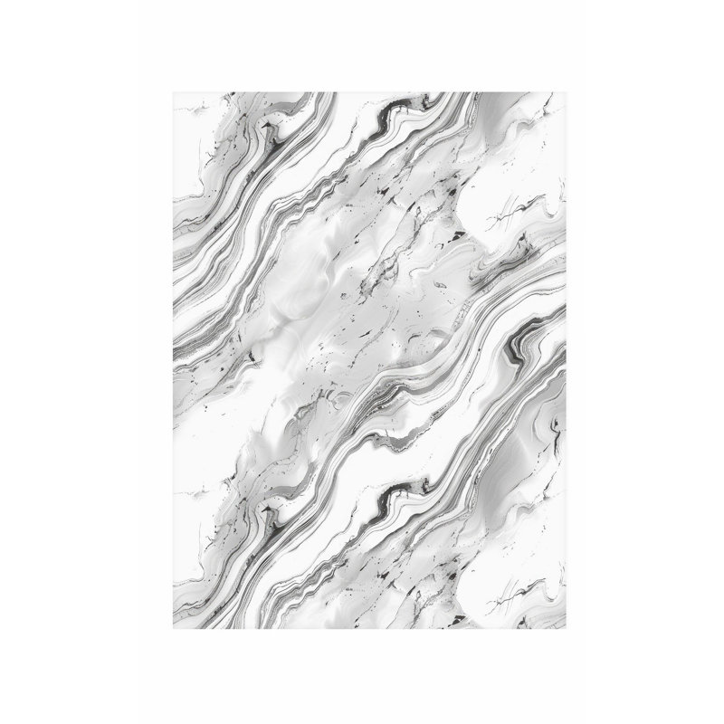Abstrait marbre géode de rêve III, reproduction d'art moderne sans cadre, H 16 po x l 12 po