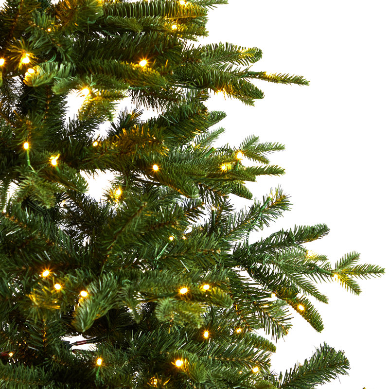 Lighted Artificial Christmas Tree, 7'