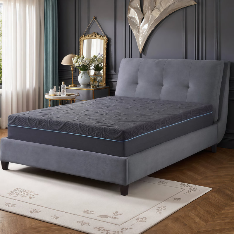 8/11/14 inch Hybrid Gel Memory Foam Mattress with Pocket Coils, Firm Comfort - CertiPUR-US Certified, Motion Isolation, Adjustable Base Compatible - Twin/Full/Queen/King/Cal King