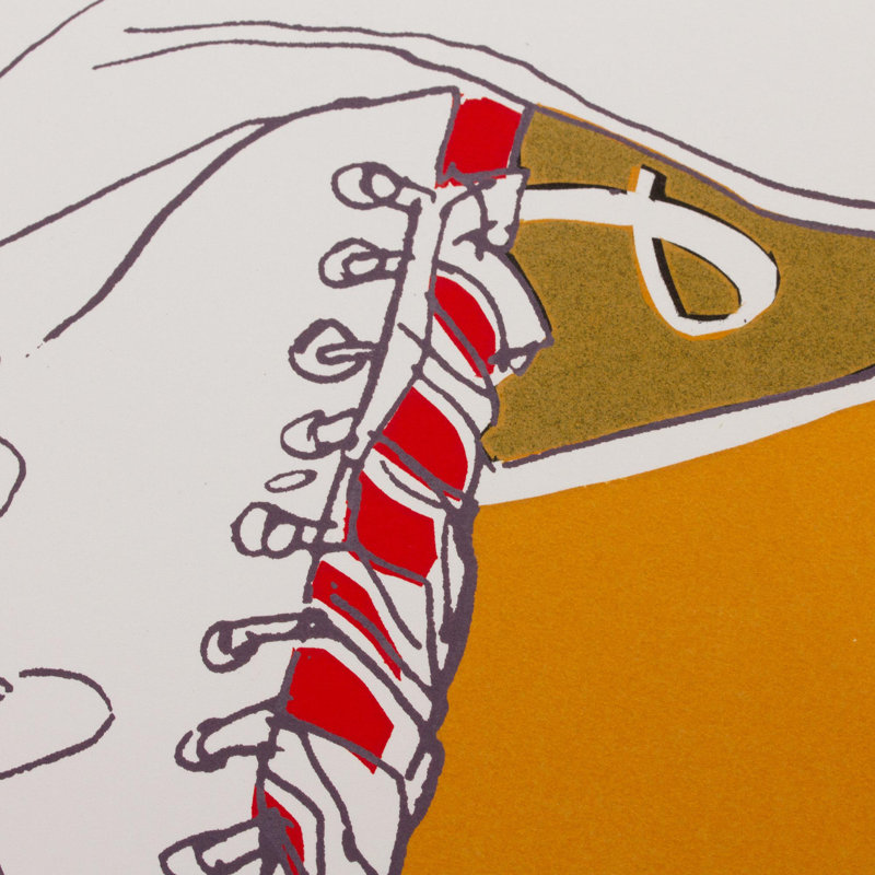 « dentelle-up bottes »-impression
