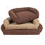 Lit pour chien matelassé en microfibre-40416246-40416243