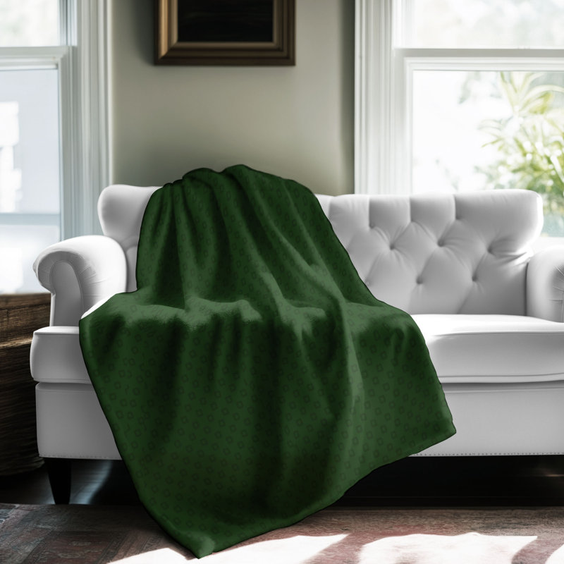 Snug Lime - couverture sherpa de qualité supérieure 1 pièce, Lit simple