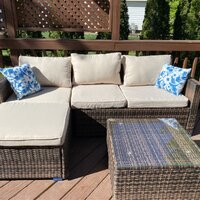 Zipcode Design™ Don 4 - Person Outdoor Seating Group with Cushions &  Reviews