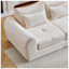 Canapé-lit modulaire en chenille de qualité supérieure l 36,61 po x P 101,58 po x H 28,74 po Aurelia