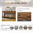 Hranislav 63'' Solid Wood Console Table-1123256541