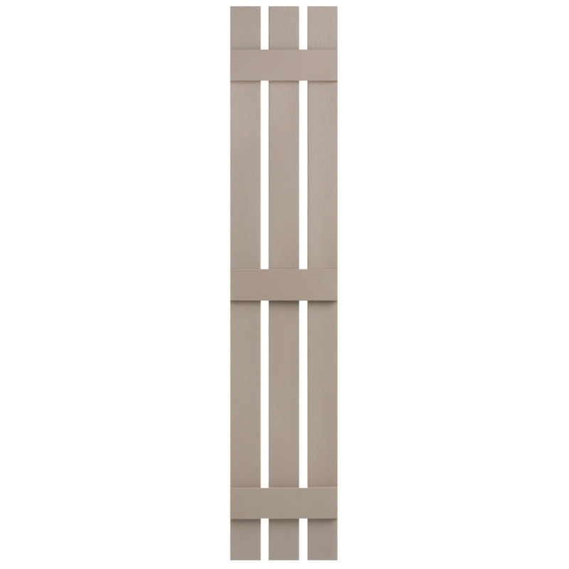 Royal Blue Vinyl Board and Batten Shutters Set of 2