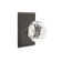 Passage Diamond Crystal Knob with Rectangular Rose