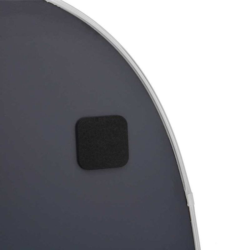 Oval Mirror, 80 cm H x 50 cm W, SIlver