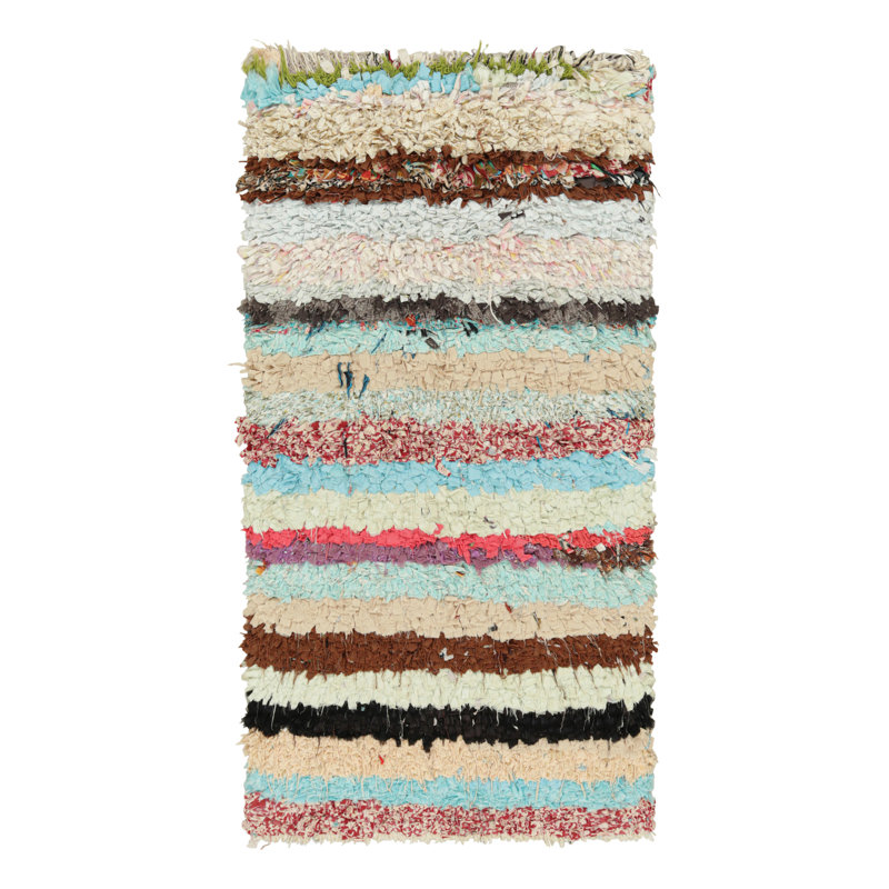 One-of-a-Kind 2'7"x5'4" Hand Knotted Area Rug